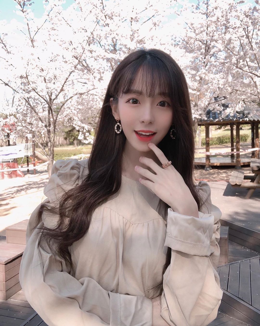 韓國甜姐兒穿內衣自拍　甜美臉蛋配上爆乳好身材這反差好大-第1章-图片16