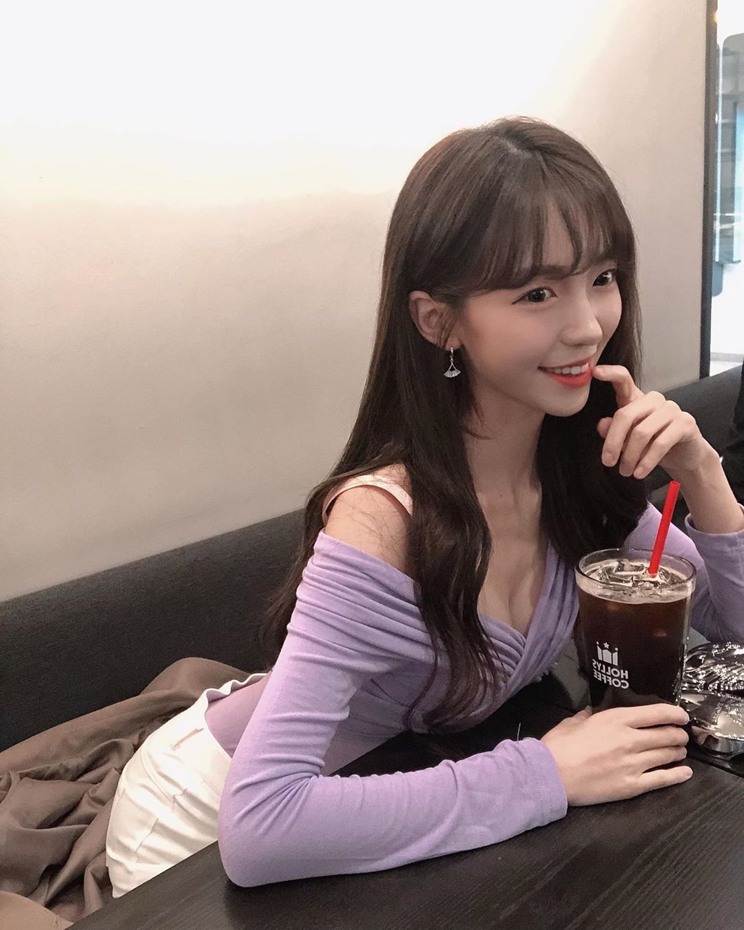 韓國甜姐兒穿內衣自拍　甜美臉蛋配上爆乳好身材這反差好大-第1章-图片13