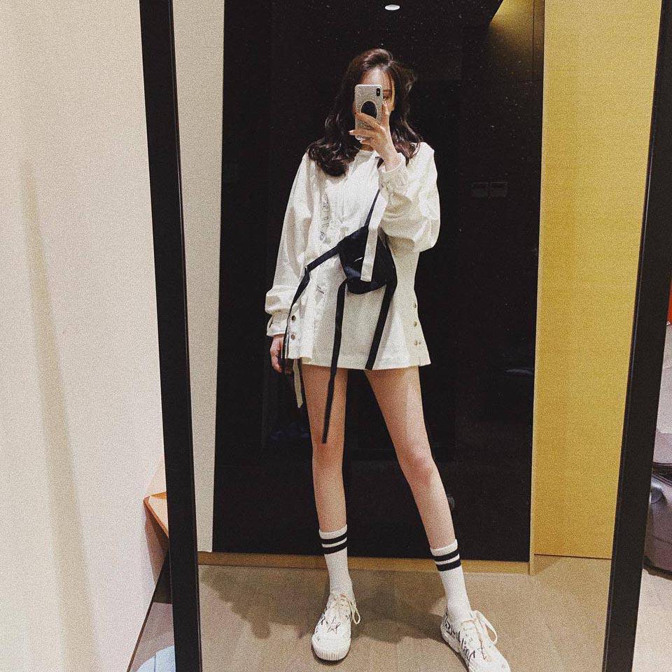 網拍界仙女老闆娘「喜哥」蜂腰翹臀自己當麻豆穩賺不虧！-第1章-图片7