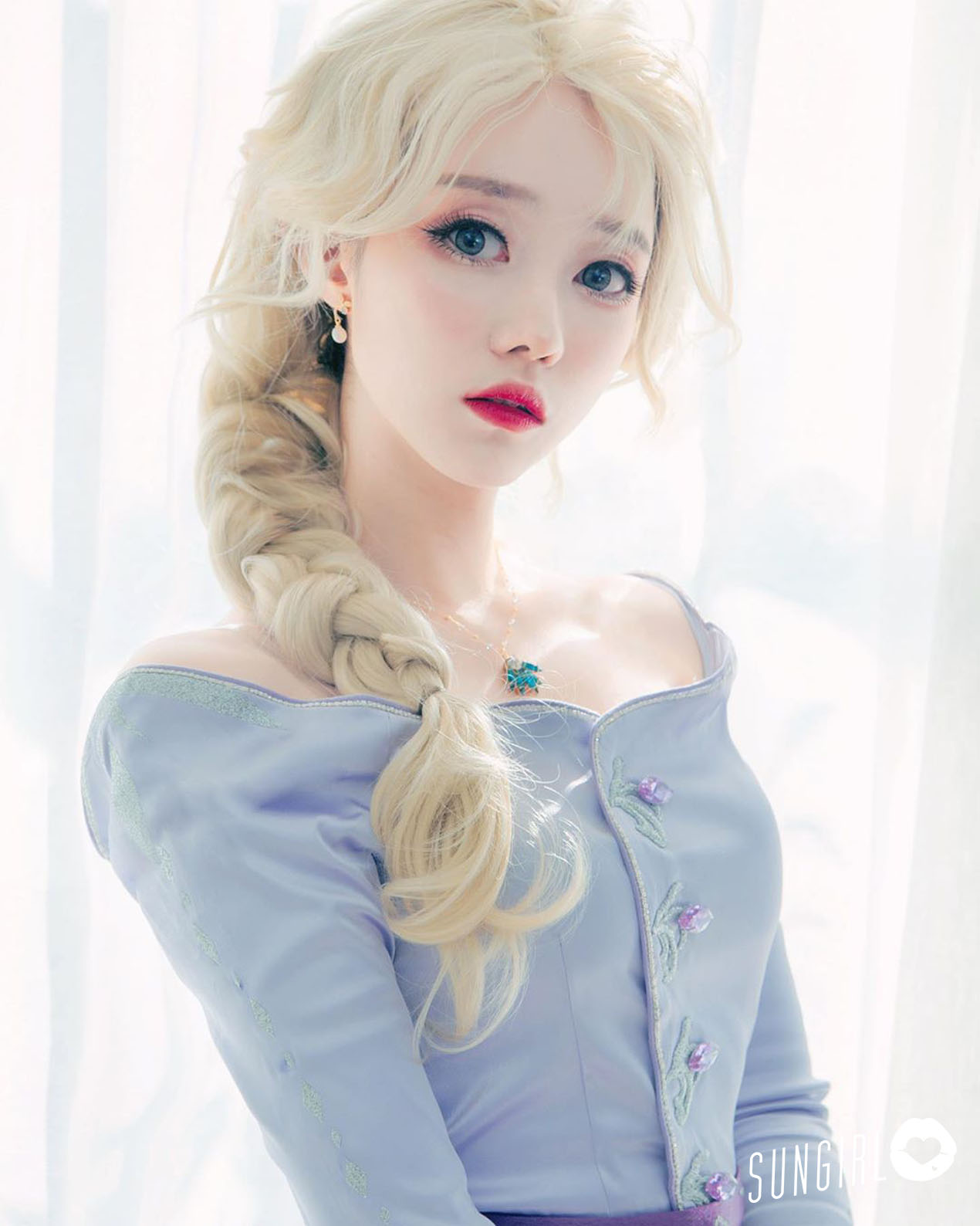 韓國正妹 SAIDA、氣質coser變身冰雪女王ELSA 網友直喊仙女下凡-第1章-图片9