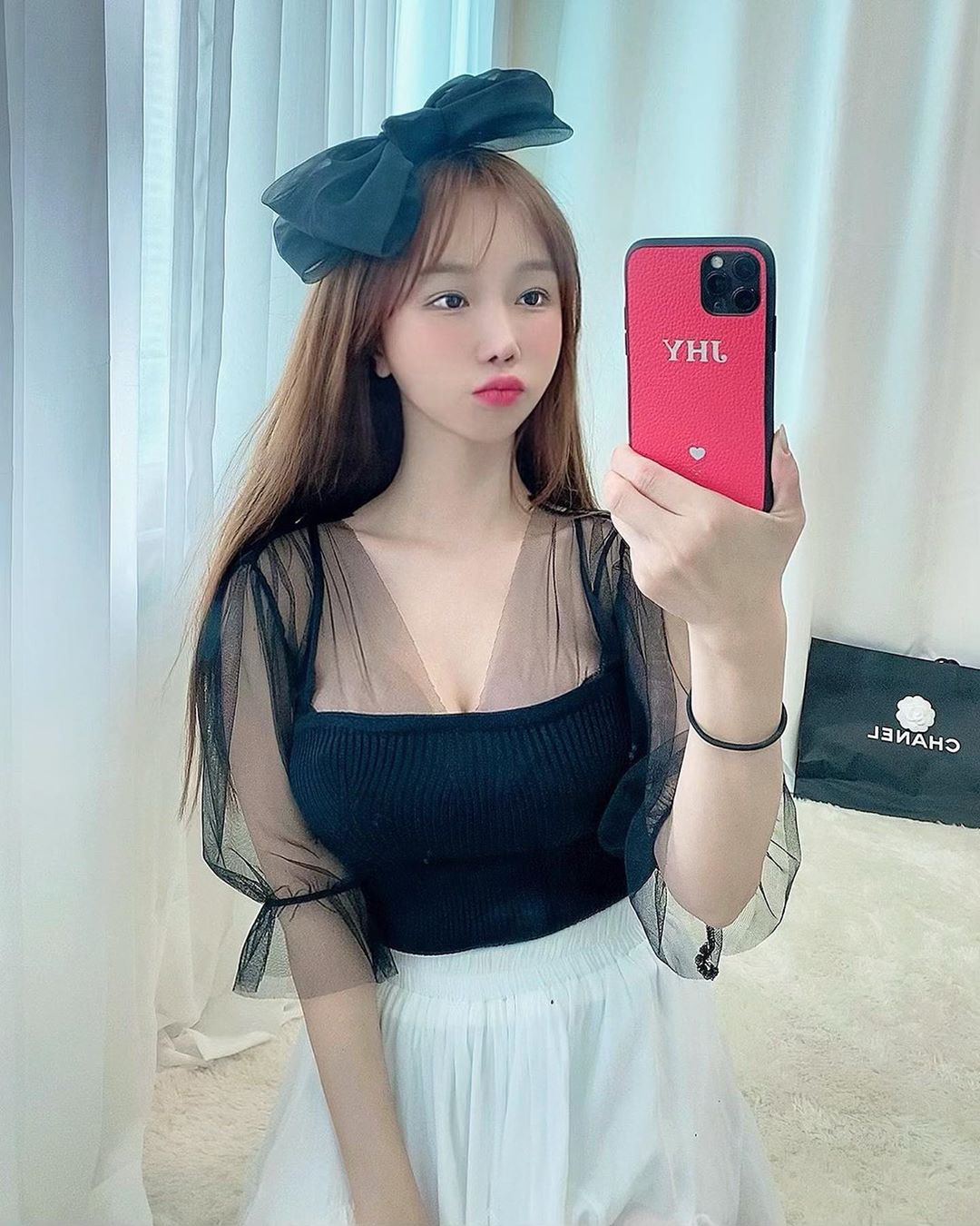 超市遇到超活潑南韓網紅正妹甜笑買菜-第1章-图片7