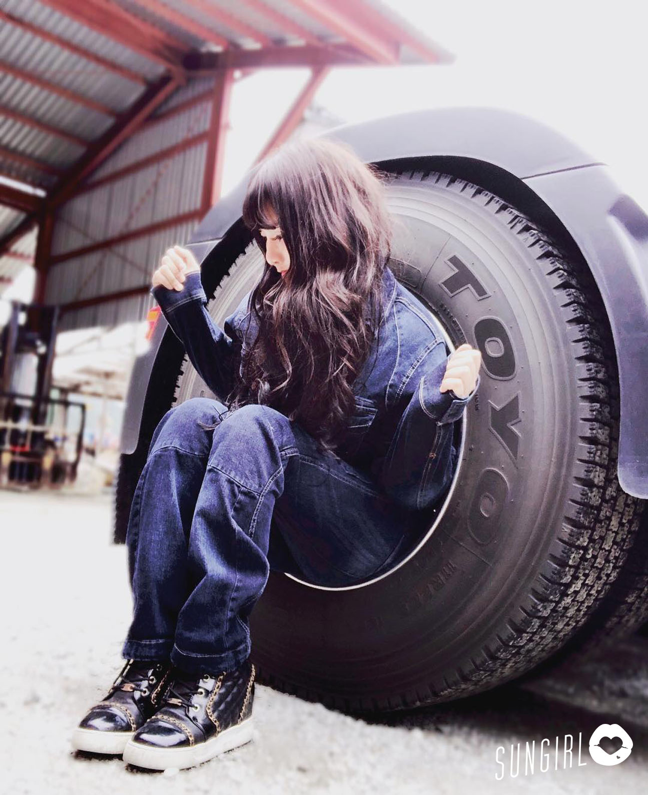 佐佐木梨乃、日本大貨車司機 合身緊身衣難掩好身材-第1章-图片6