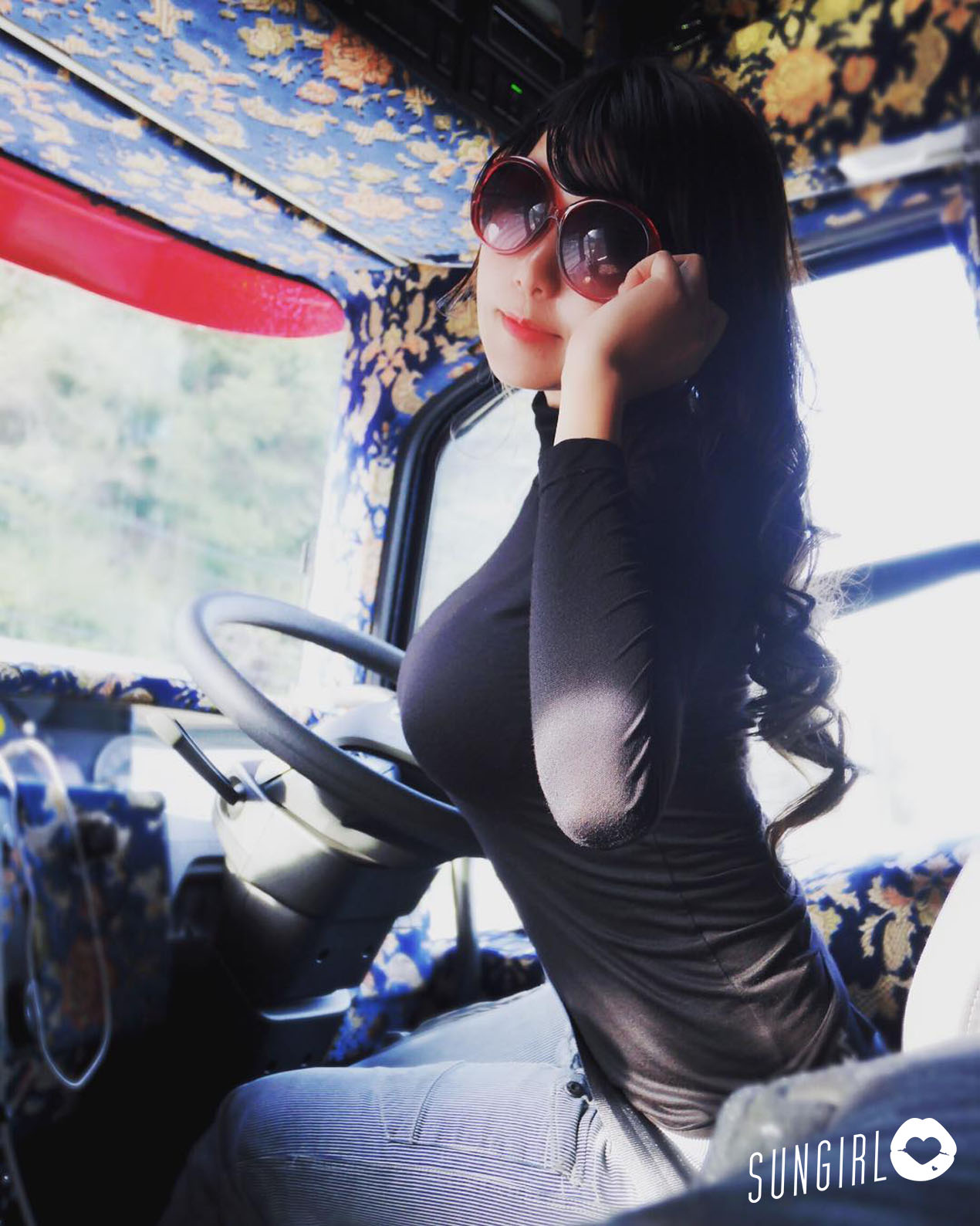 佐佐木梨乃、日本大貨車司機 合身緊身衣難掩好身材-第1章-图片12