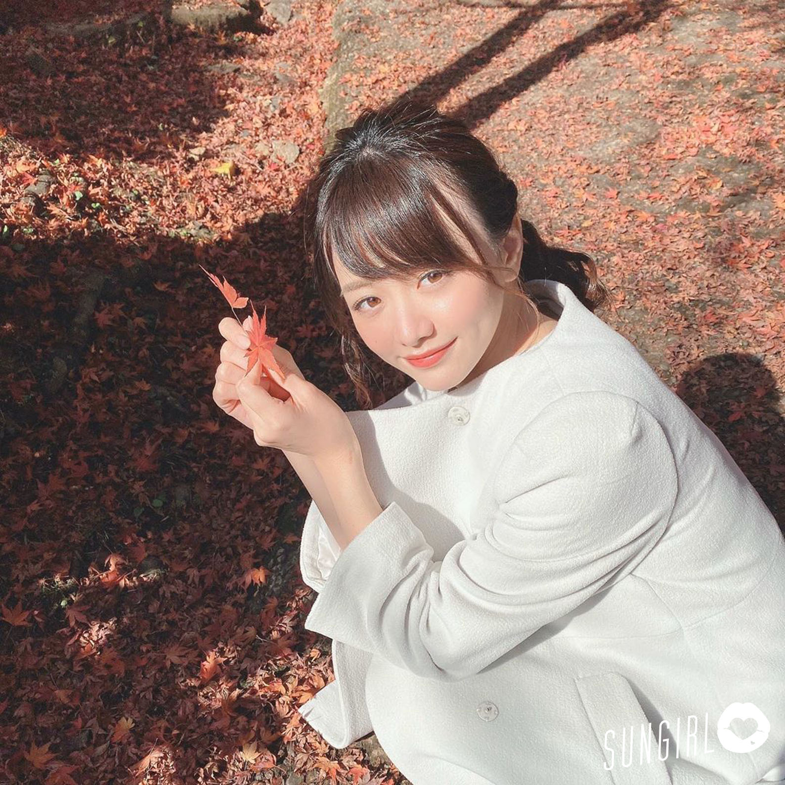 森香澄、日本美女主播 彎腰超有誠意示範滅火器胸前美景全都露-第1章-图片5