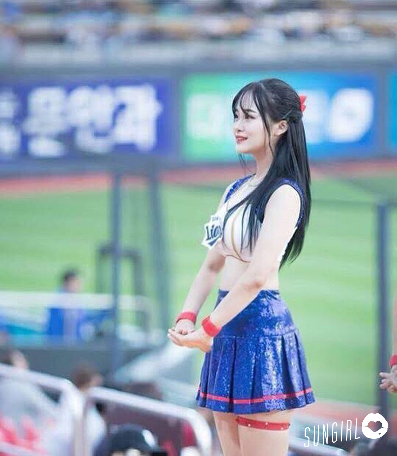 황다건、韓國職棒啦啦隊長 清純甜美打氣超萌應援-第1章-图片8