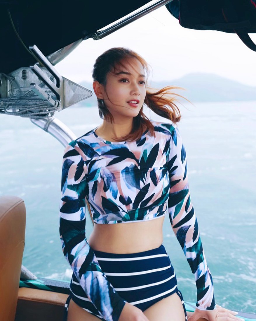 香港衝浪女神「鍾晴」小麥肌膚色健康又性感-第1章-图片34