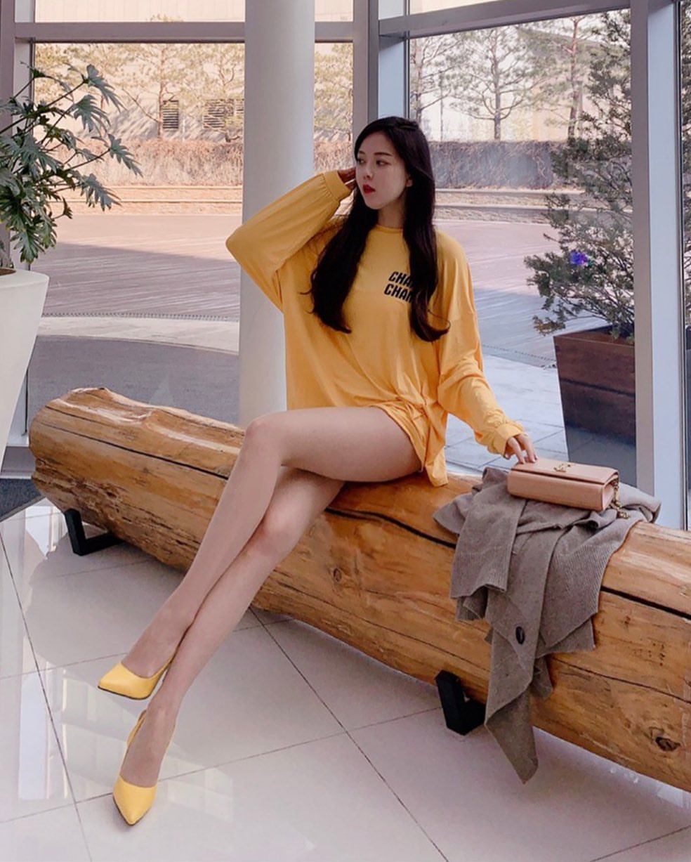 韓國「九頭身白皙辣妹」美腿視角有夠犯規！-第1章-图片4