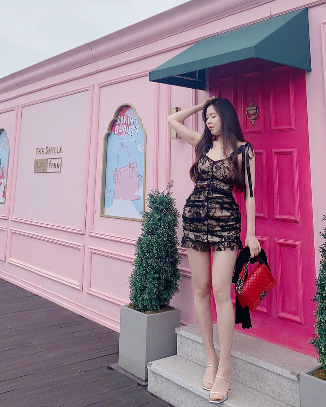 韓國「九頭身白皙辣妹」美腿視角有夠犯規！-第1章-图片8