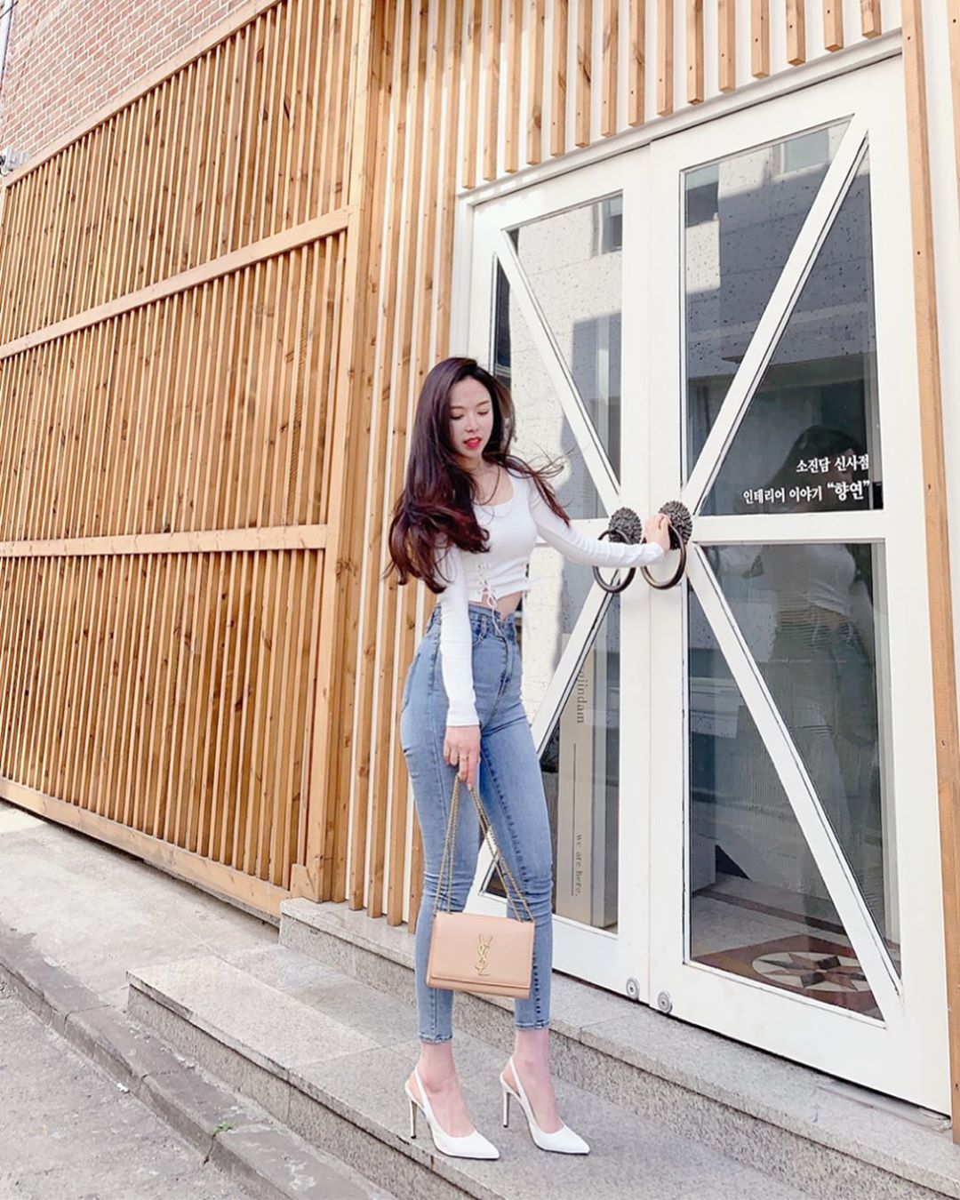 韓國「九頭身白皙辣妹」美腿視角有夠犯規！-第1章-图片55