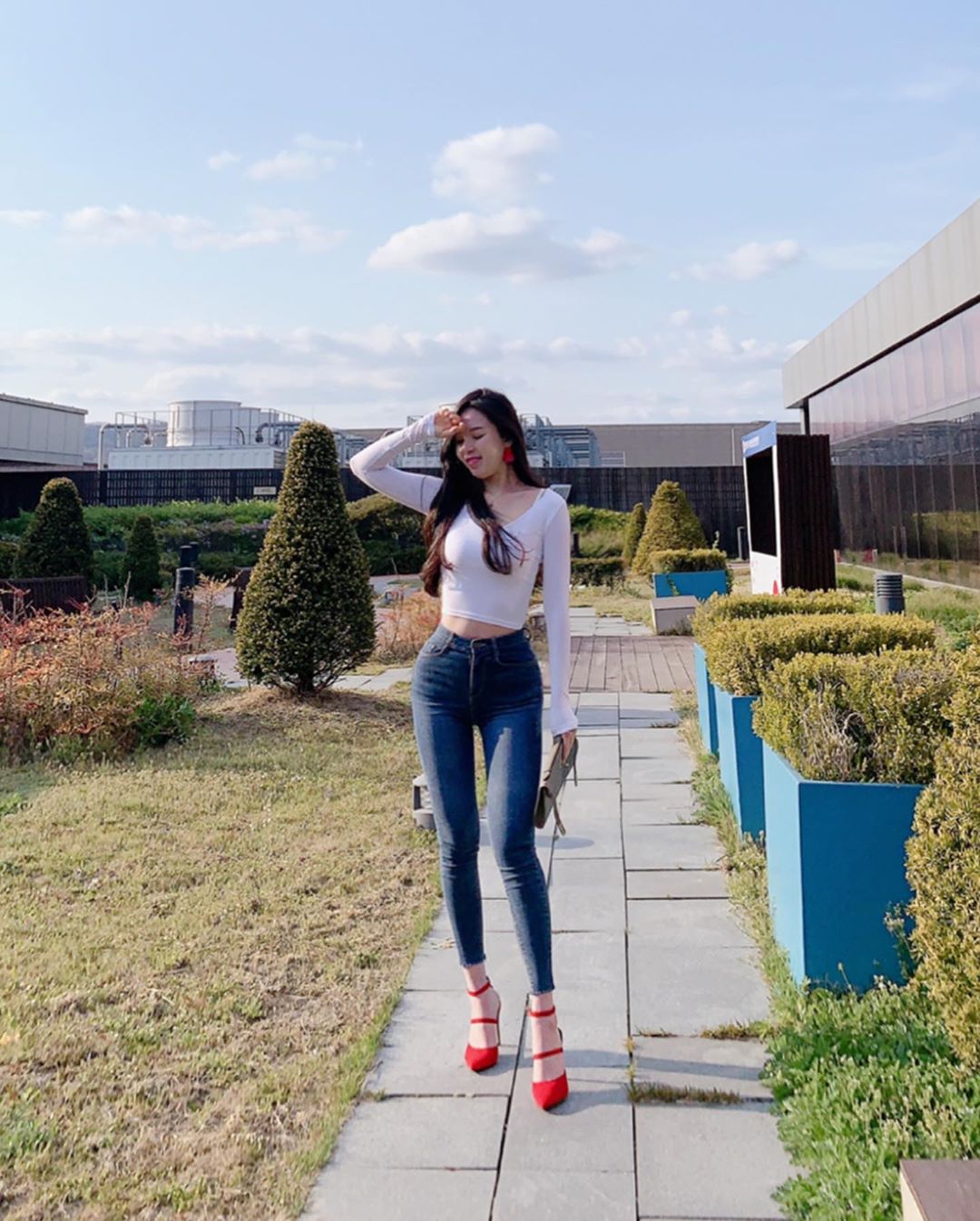 韓國「九頭身白皙辣妹」美腿視角有夠犯規！-第1章-图片13