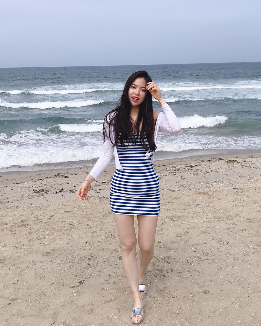 韓國「九頭身白皙辣妹」美腿視角有夠犯規！-第1章-图片20