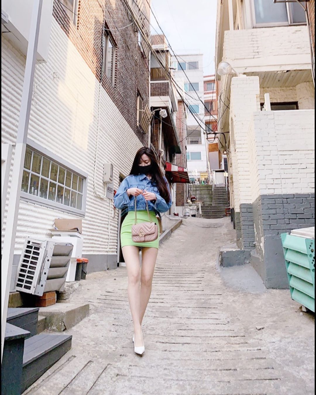 韓國「九頭身白皙辣妹」美腿視角有夠犯規！-第1章-图片35