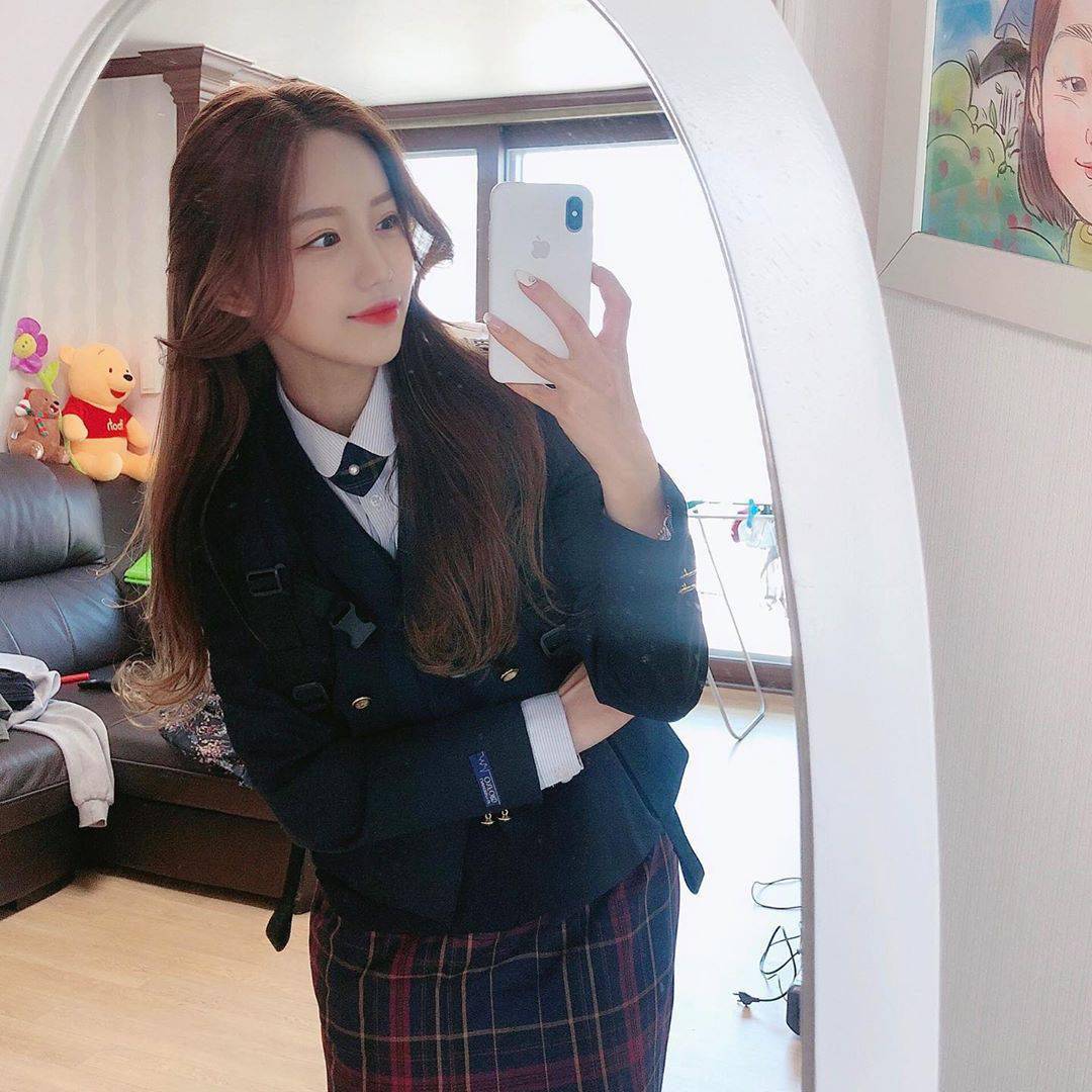 고귀림 超甜韓國正妹 穿起制服好有韓劇FU~-第1章-图片11