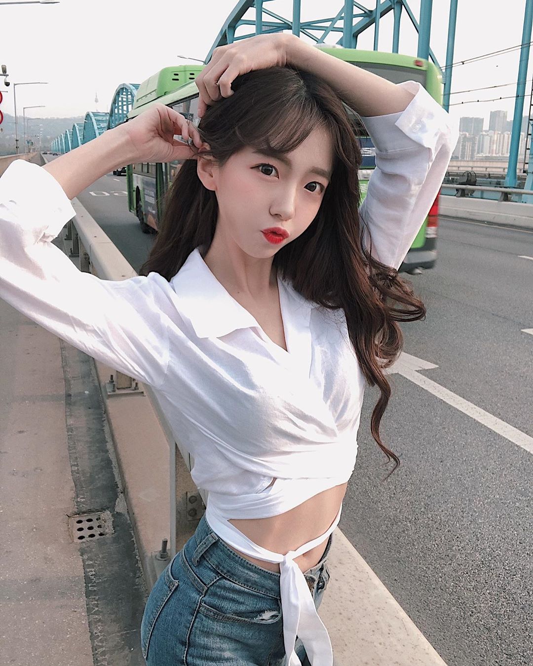 很會嘟嘴！韓國正妹化身「爆乳小女僕」-第1章-图片10
