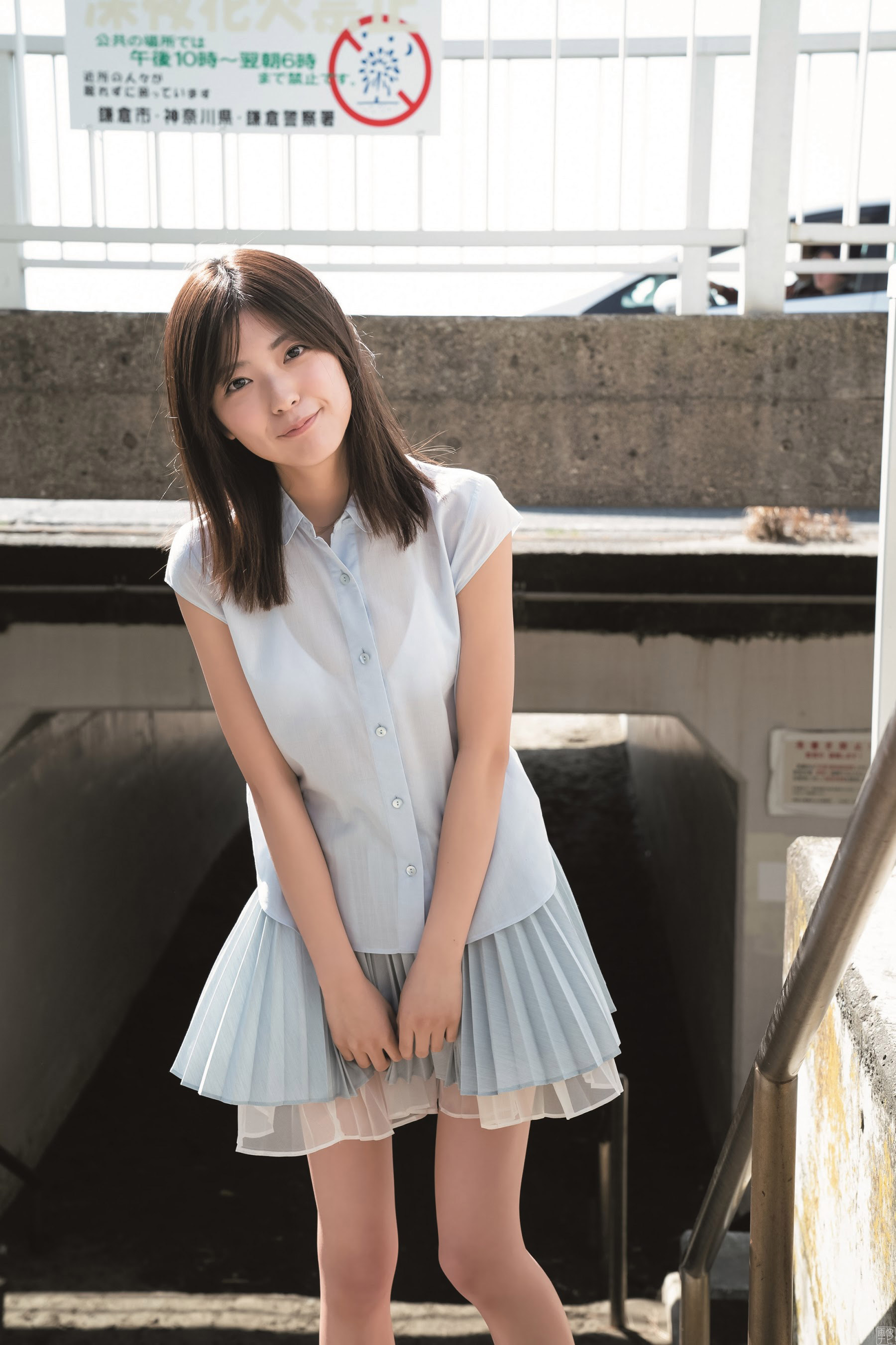 美腳＆美尻な戦隊ヒロイン工藤美桜の初水著グラビア-第1章-图片5