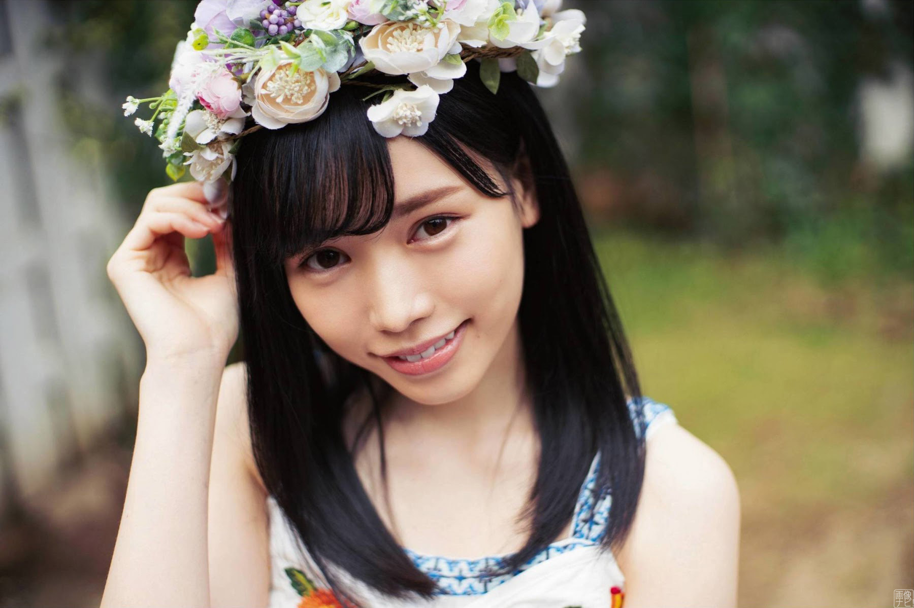 HKT４８センター 運上弘菜の透明感あふれる水著グラビア-第1章-图片8