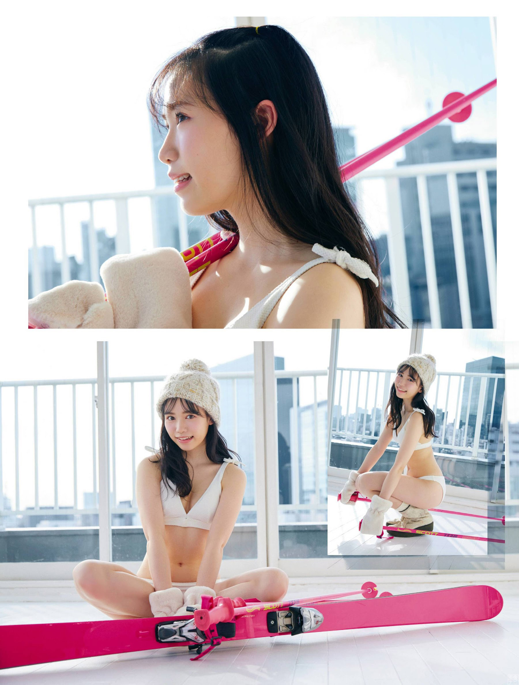 HKT４８センター 運上弘菜の透明感あふれる水著グラビア-第1章-图片15