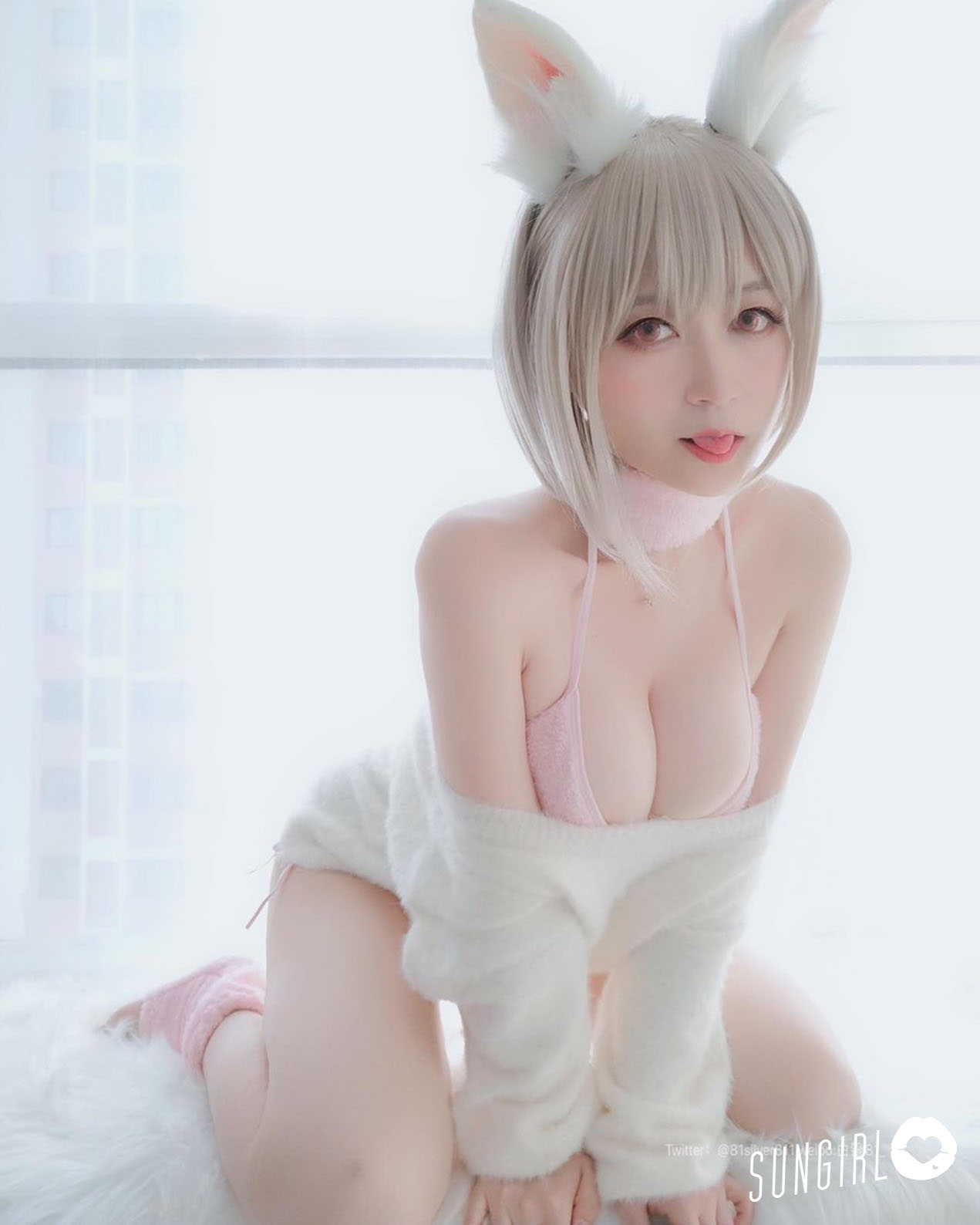 大陸正妹 白銀、絕對領域爆紅 頂級的私密處美尻美鮑-第1章-图片7