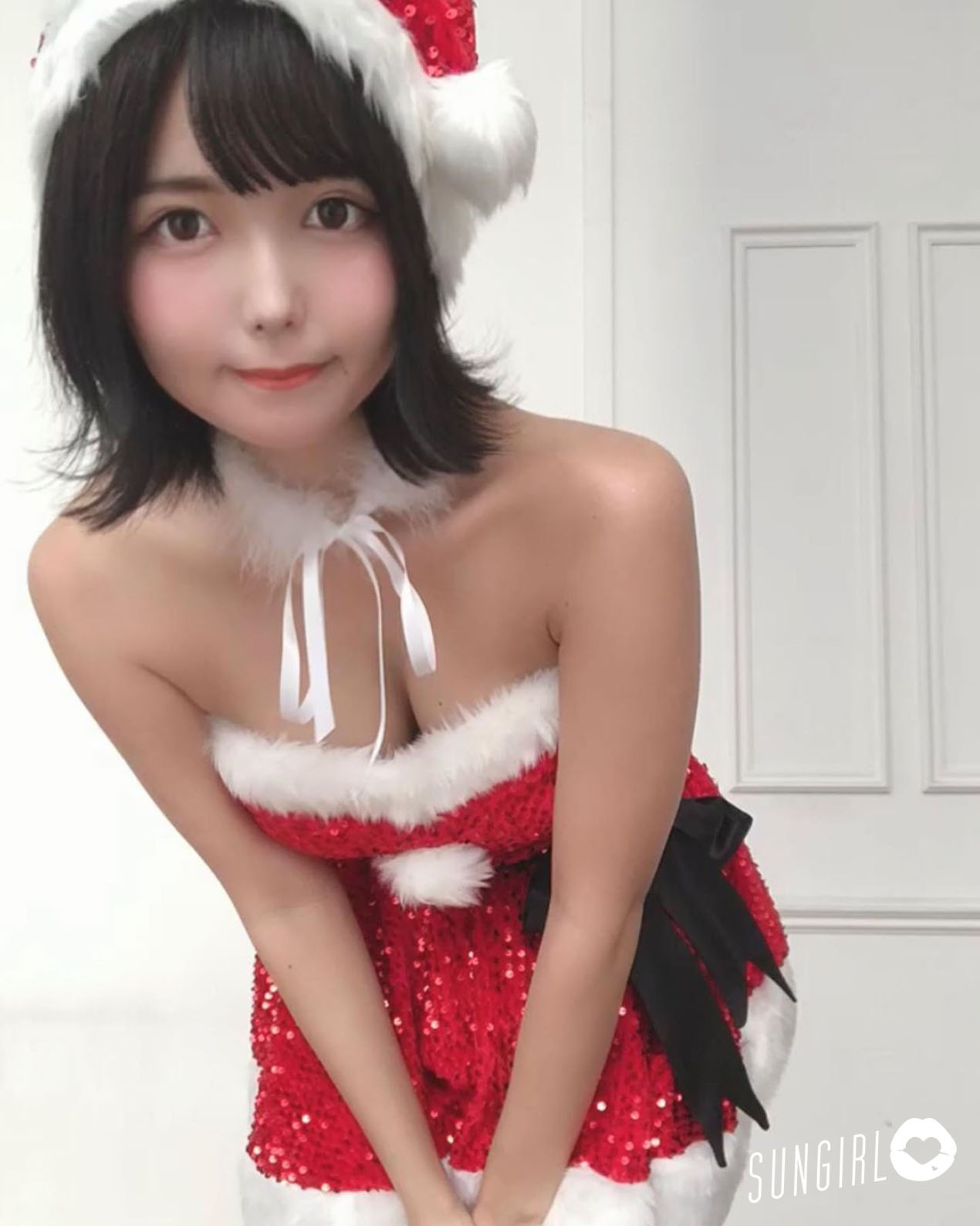 九條ねぎ、日本coser超緊身裝扮演春麗側腿高衩開到屁股！-第1章-图片16