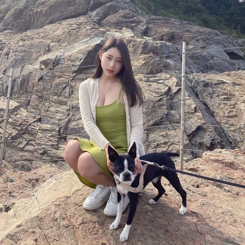 韓國超性感小姐姐「vesper」低胸小洋裝讓畫面好洶湧-第1章-图片5