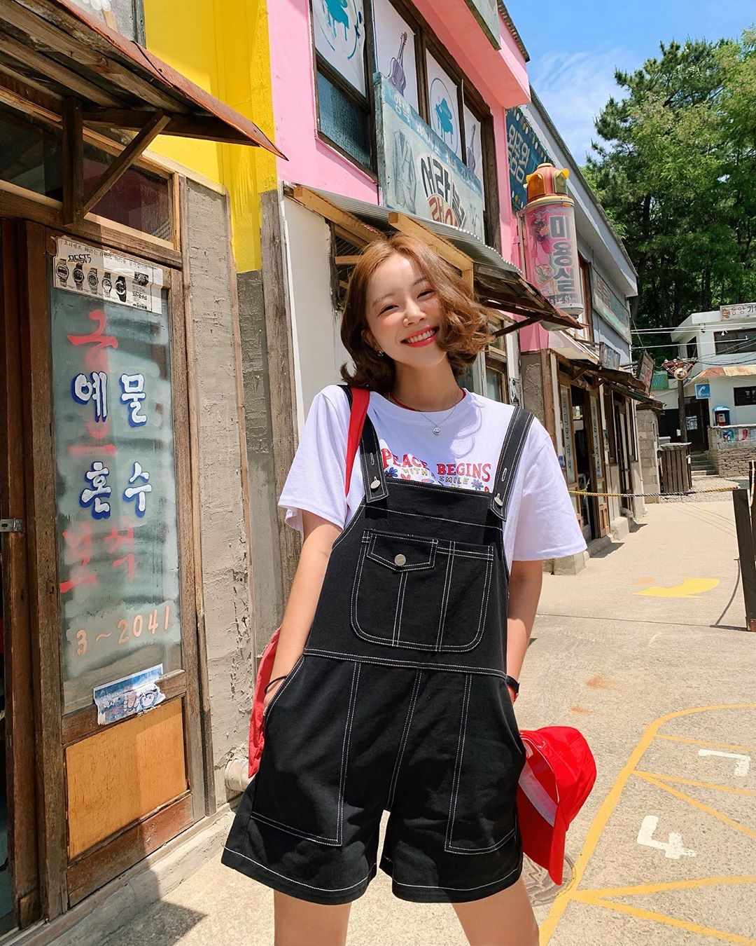 天菜網拍女神「문이」緊身T擠爆雙峰-第1章-图片4