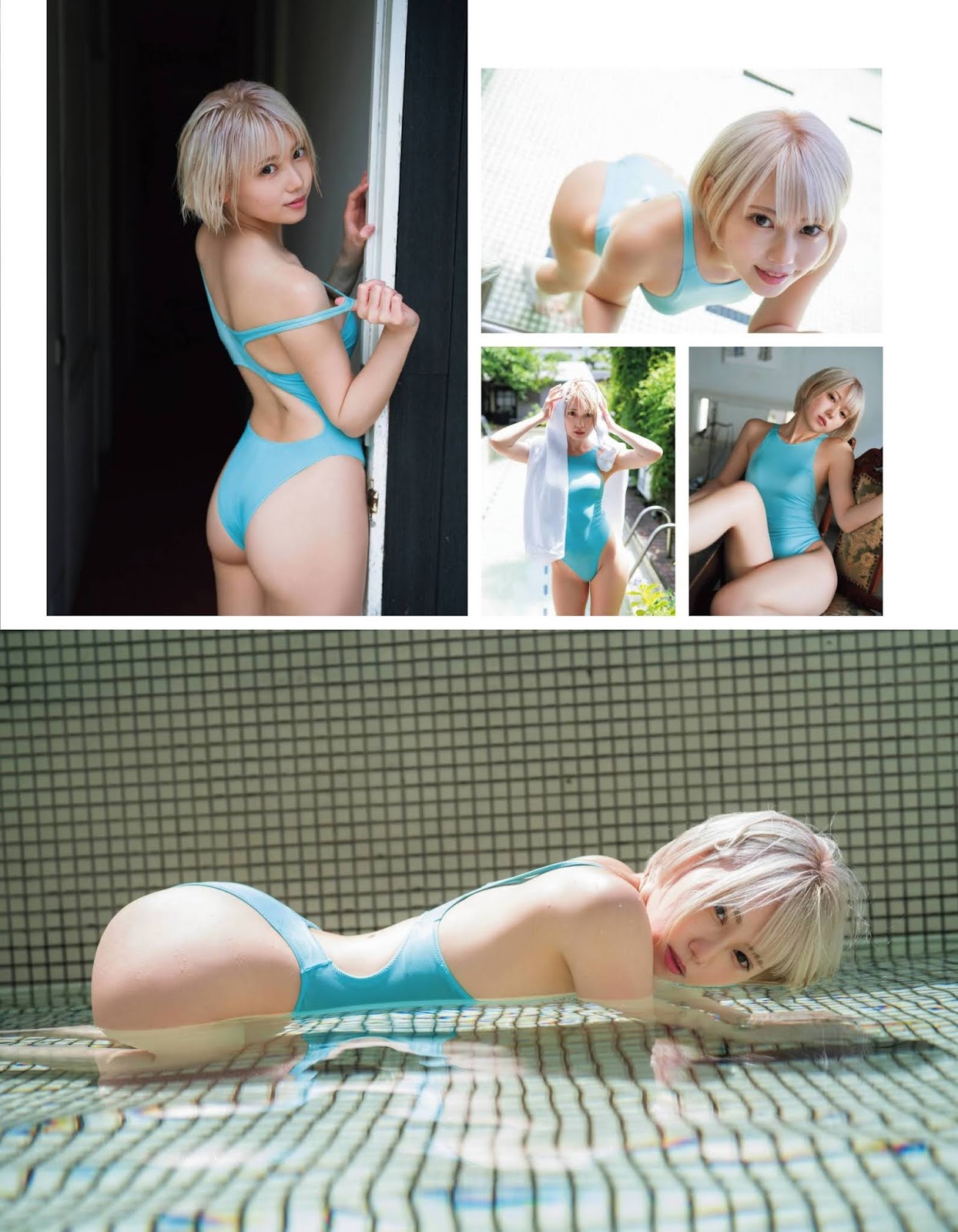 篠崎こころ 短髮正妹「天使級美尻+沈甸奶球」引人遐想-第1章-图片14