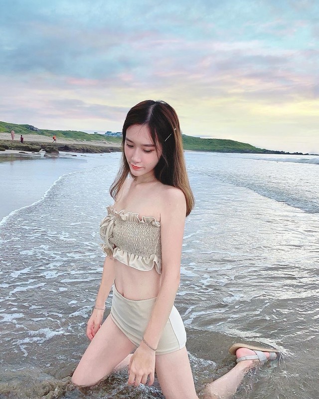 「22吋水蛇腰正妹」阿玟換上無鋼圈內衣酥胸飽滿一樣很吸睛-第1章-图片23