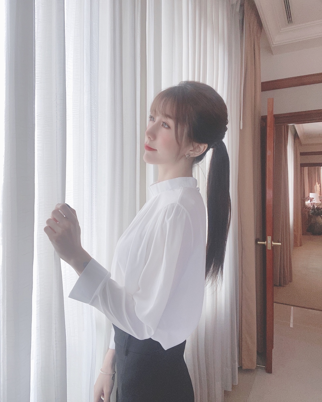 妮婭 溫柔微笑顏值超逆天 網暴動：視覺饗宴-第1章-图片2