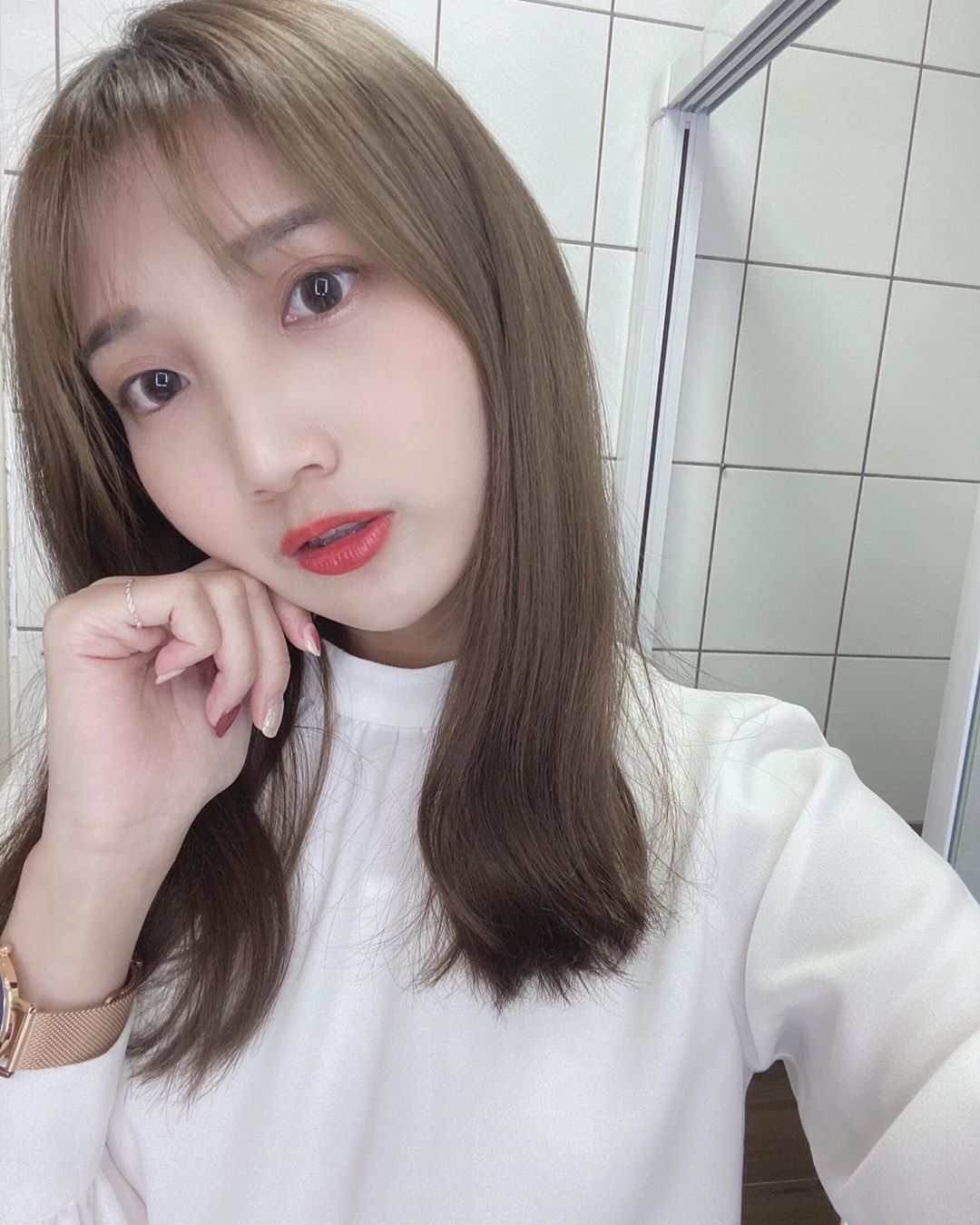 Recently red what! right sister member liberated sexy twin breast ~ girlfriend sweetheart-第1章-图片12