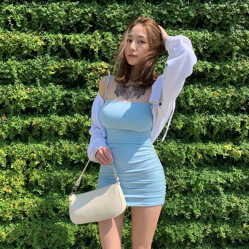 再多布料都包不住的神級身材「Joanne」天菜顏值的刺青女神-第1章-图片10