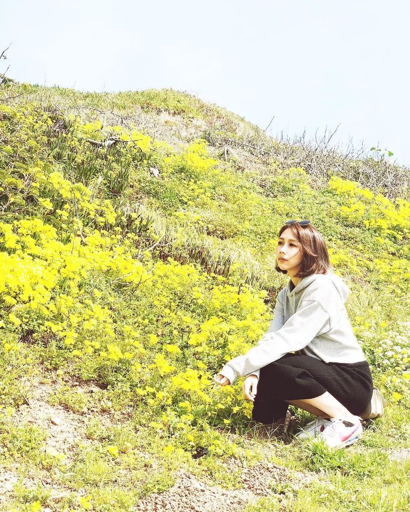 氣質空姐「Tiffany」巴掌小臉、水靈大眼睛的甜美女神，空中瑜伽維持性感好體態-第1章-图片14