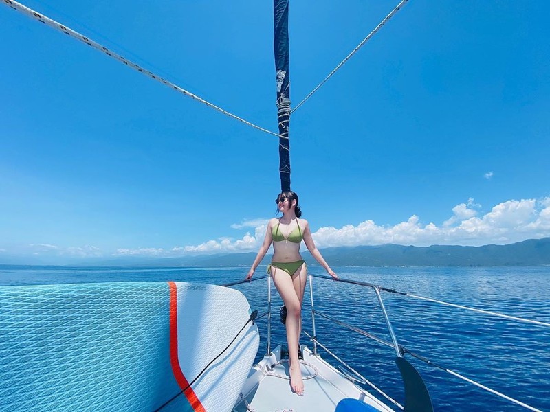 Dara熊熊遊艇上大解放「深溝北半球」滿出比基尼辣翻-第1章-图片34