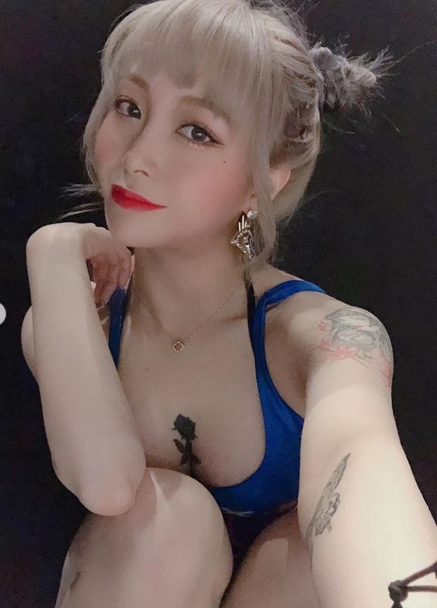 Her chest roses are as beautiful as