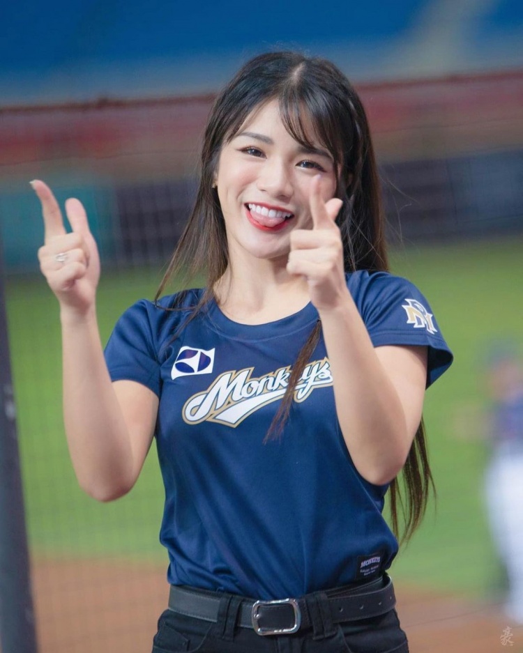 The most beautiful rally team member