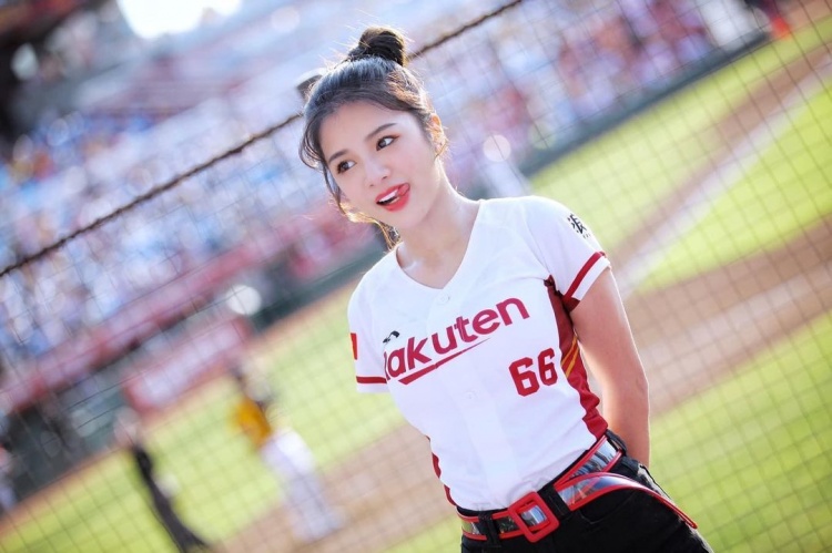 The most beautiful rally team member