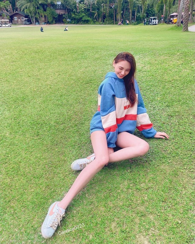 美腿女神Candice蔡譯心不只秀腿再多放送事業線正翻了-第1章-图片10