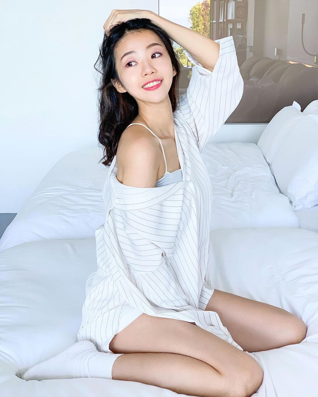 台藝系花「王怡蘋 Tomo」職籃啦啦甜美長相好清純與反差好身材：一刻都不能鬆懈-第1章-图片8