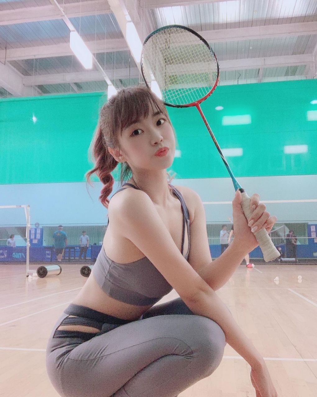 台藝系花「王怡蘋 Tomo」職籃啦啦甜美長相好清純與反差好身材：一刻都不能鬆懈-第1章-图片9