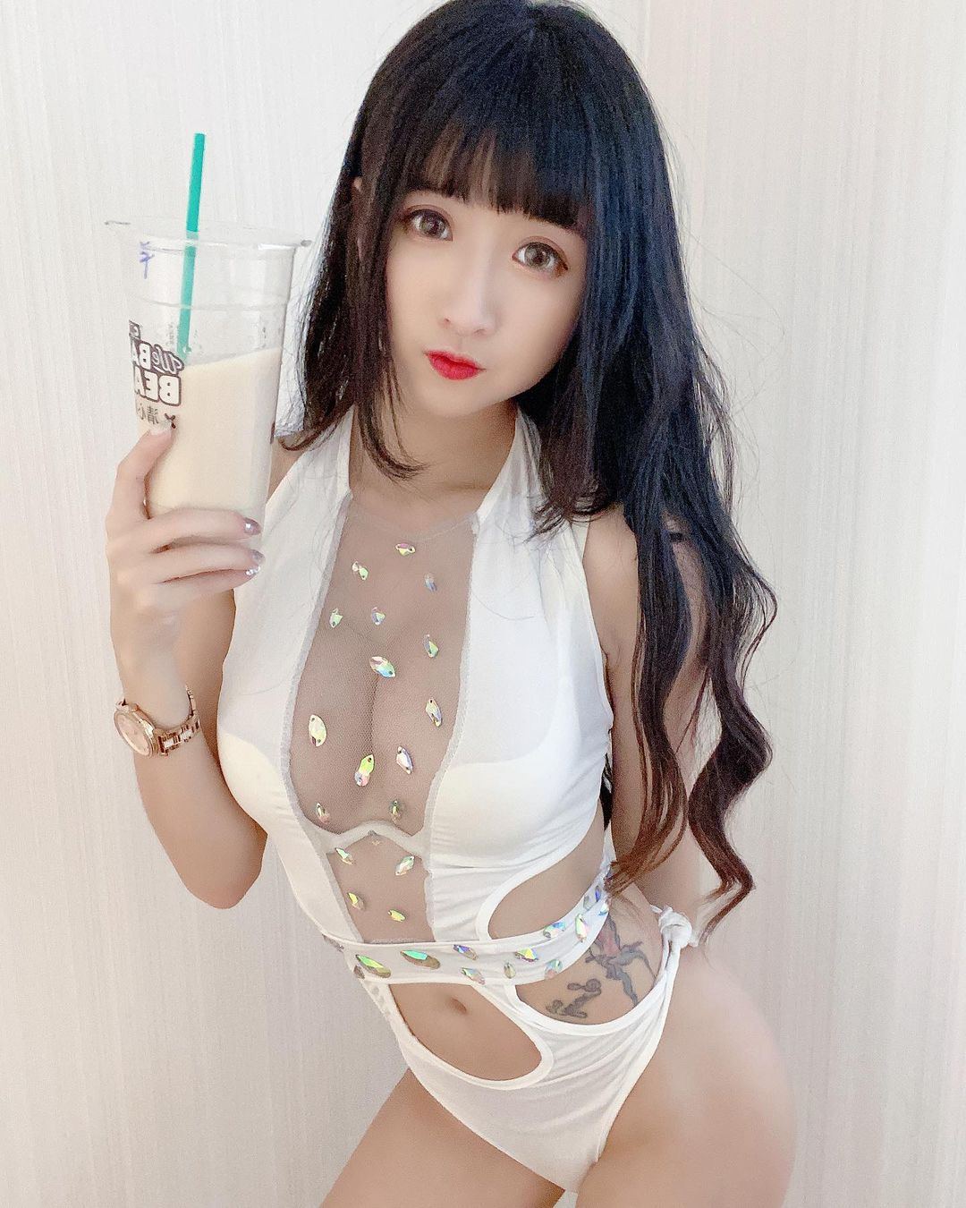 阿乃Sinni 絕佳臉蛋配上白皙美乳身材 網看了心動.....-第1章-图片7