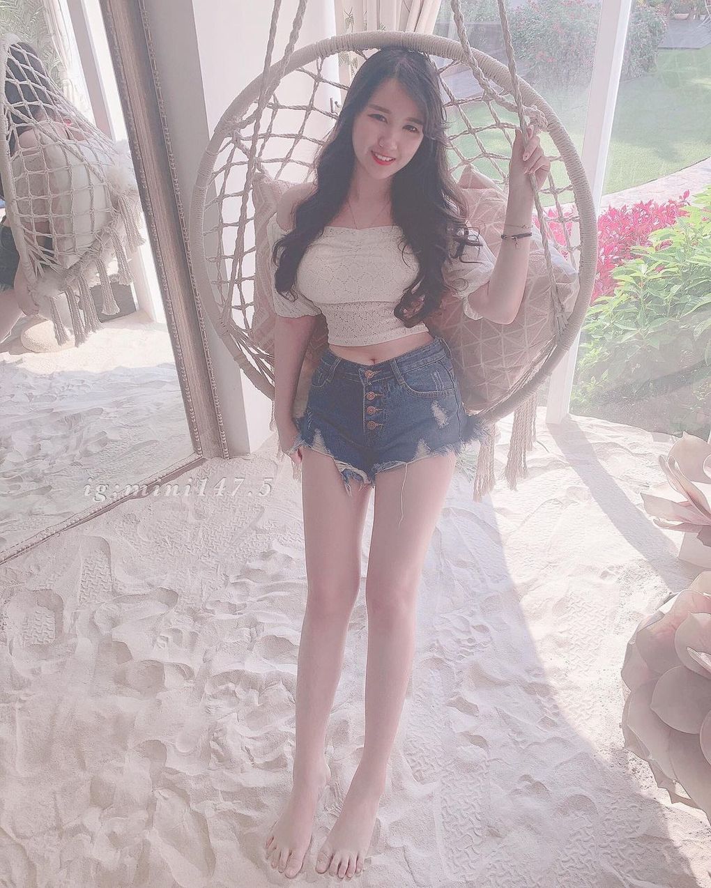 真正的火辣小隻馬！「蕭予瑄」無辜嘟嘟嘴太萌，往下看瞬間被美巨峰塞滿整個視線-第1章-图片2