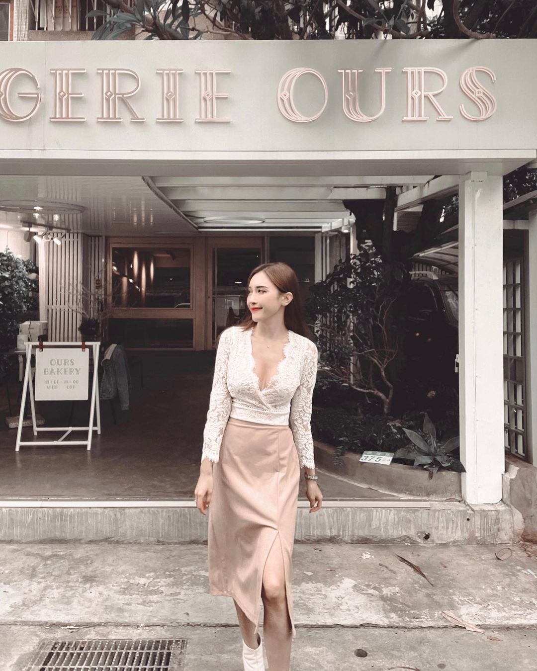 北投地熱谷出現「白皙正妹」不畏寒冷露香肩！~Chelsea 漾-第1章-图片2