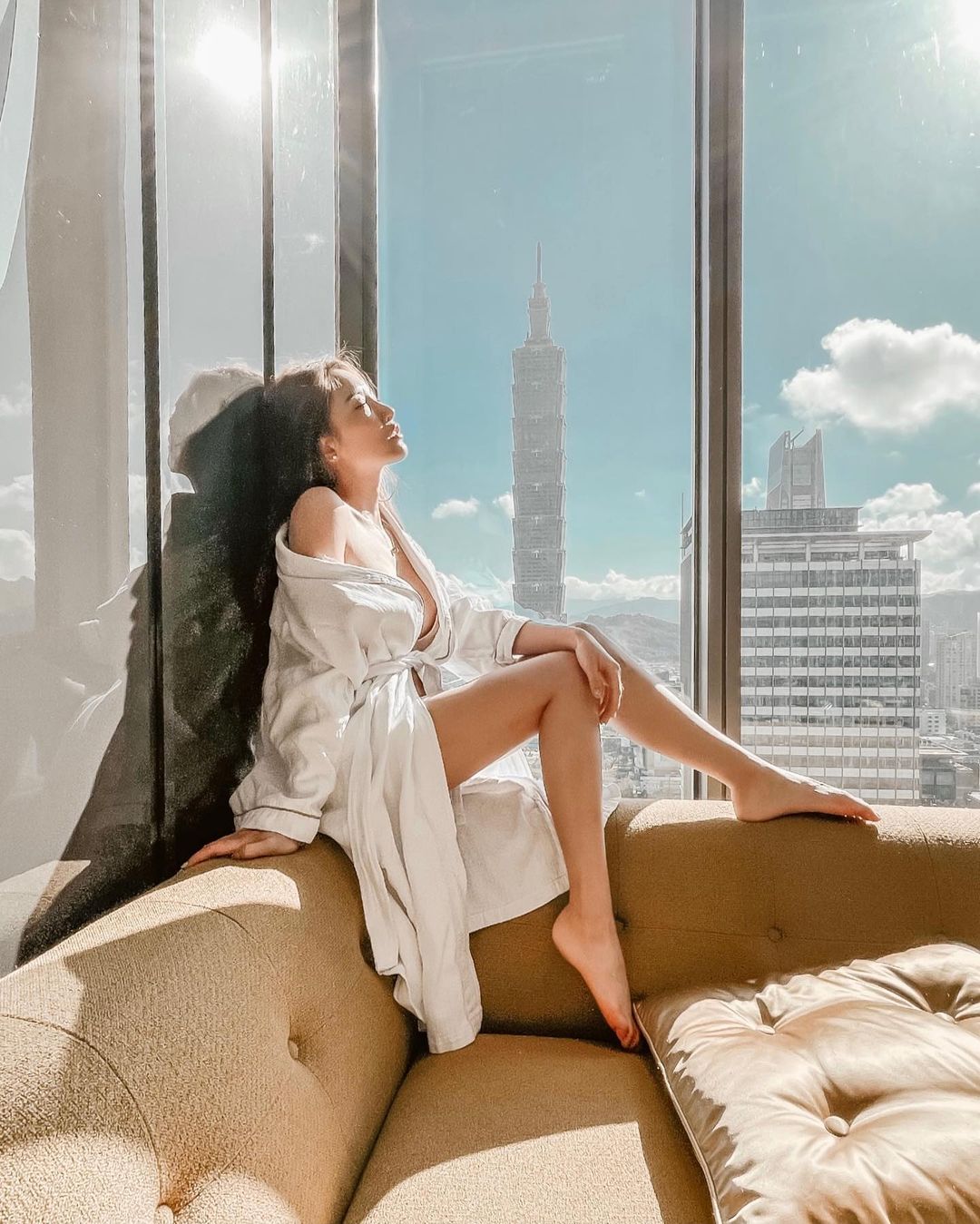 北投地熱谷出現「白皙正妹」不畏寒冷露香肩！~Chelsea 漾-第1章-图片13