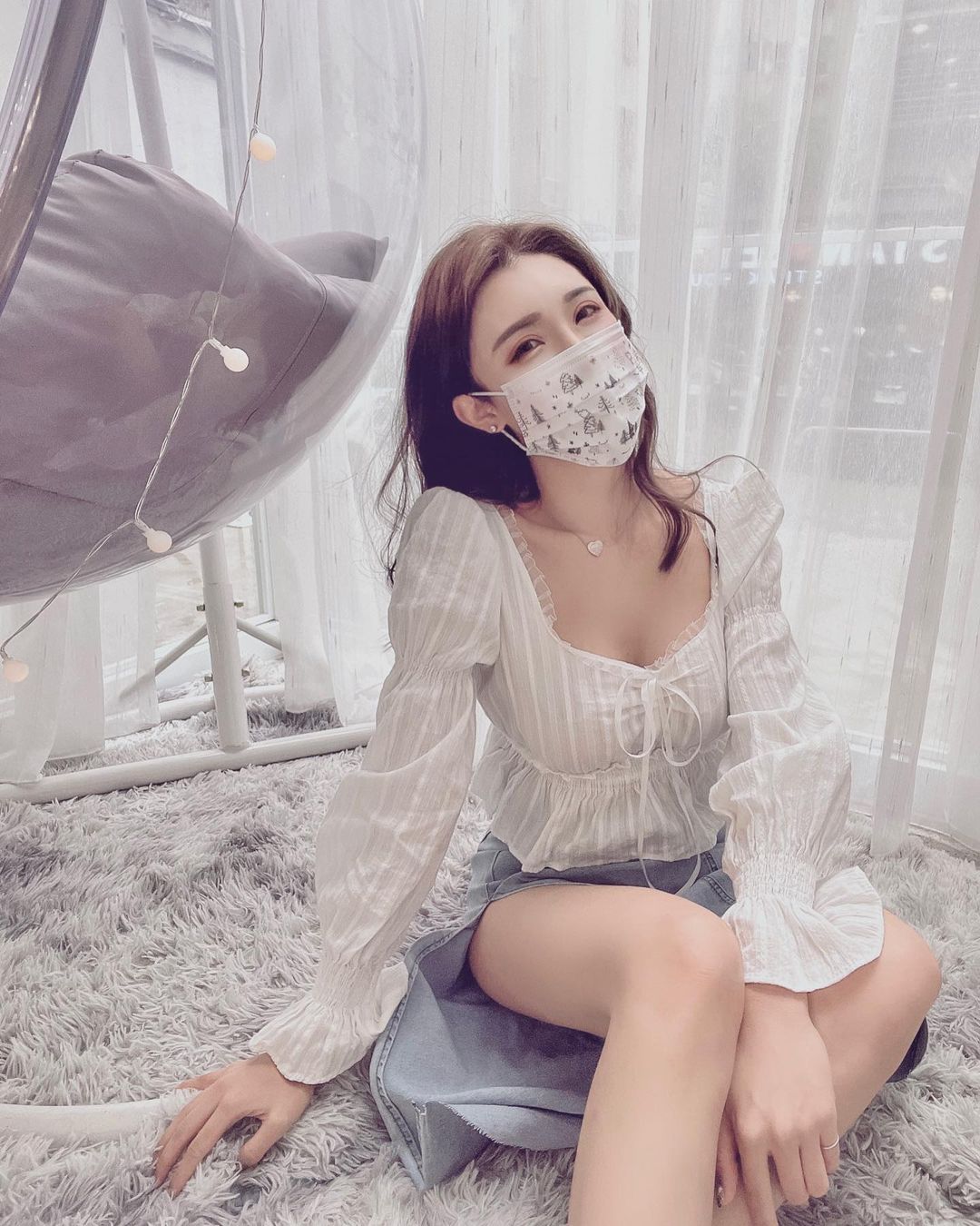 北投地熱谷出現「白皙正妹」不畏寒冷露香肩！~Chelsea 漾-第1章-图片19