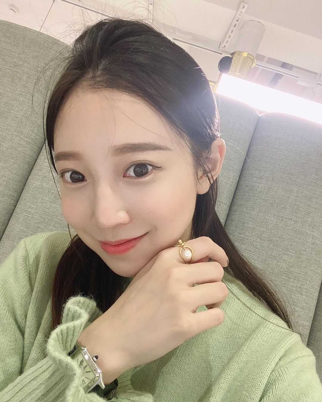 大眼正妹木子萱 「稚嫩臉蛋+飽滿好身材」真的有夠香-第1章-图片5