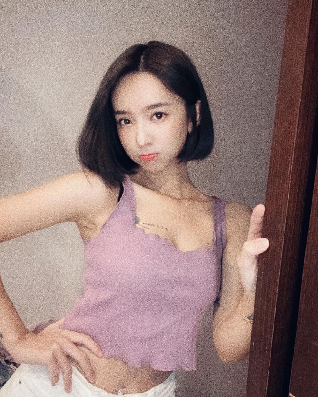 雅涵 短髮妹這火辣身材配上甜美臉蛋 看了都戀愛啦....-第1章-图片18