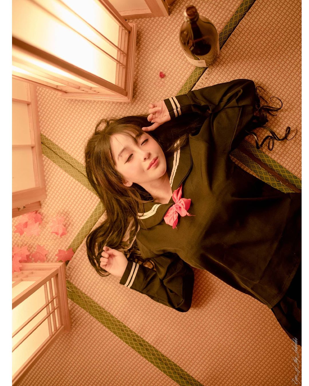 雙馬尾暗黑系妹子 蘇櫻花 cosplay性感服裝-第1章-图片3