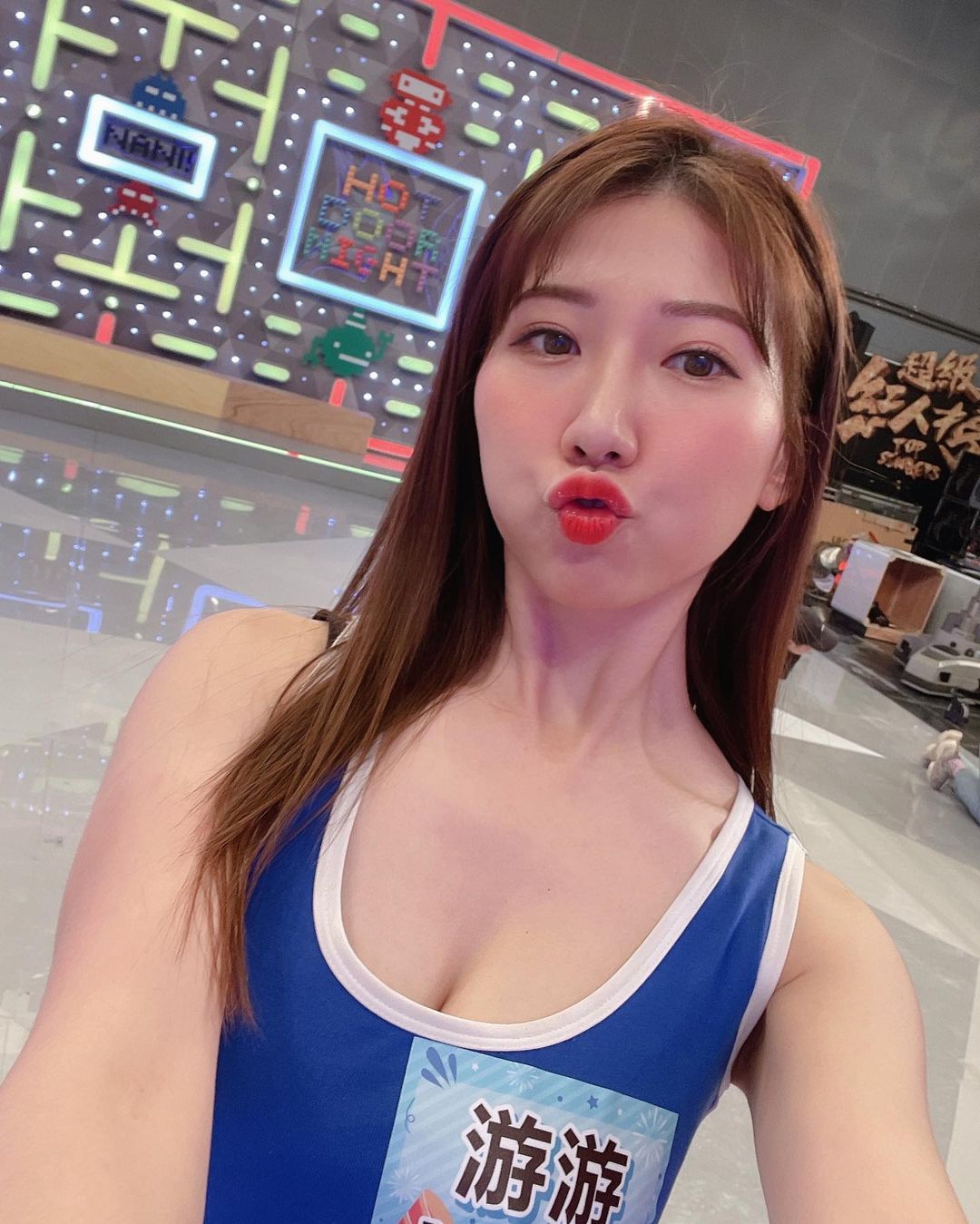 外型亮眼的啦啦隊女神 游游 火辣身材深藏不露-第1章-图片4
