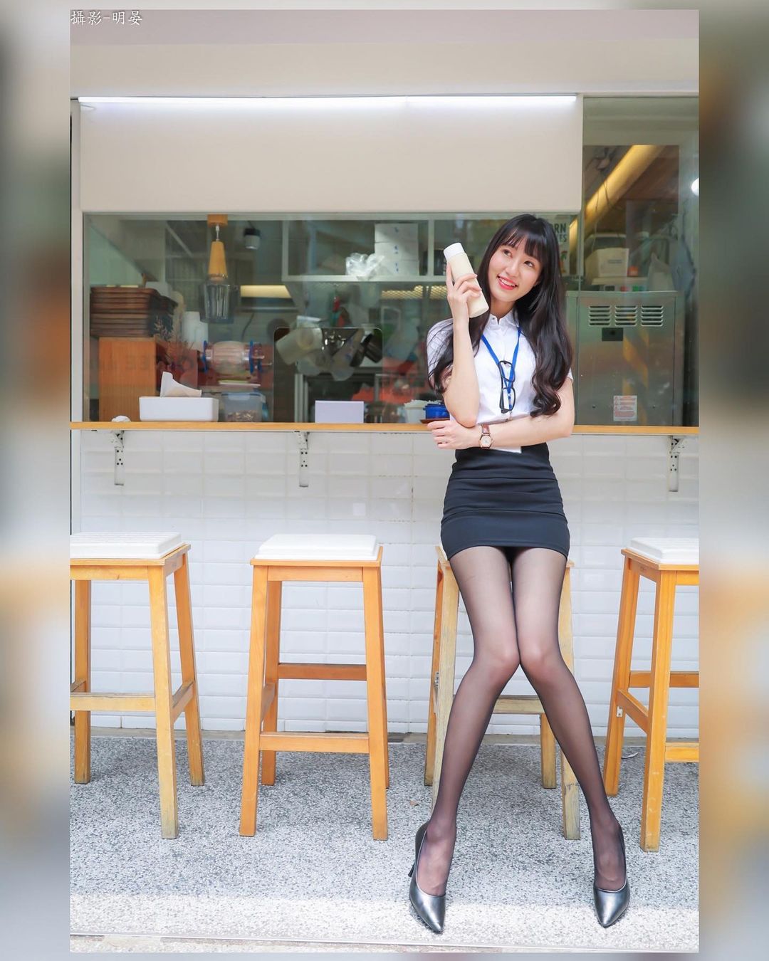 身材高挑擁有纖細的美腿 Model柔柔-第1章-图片5
