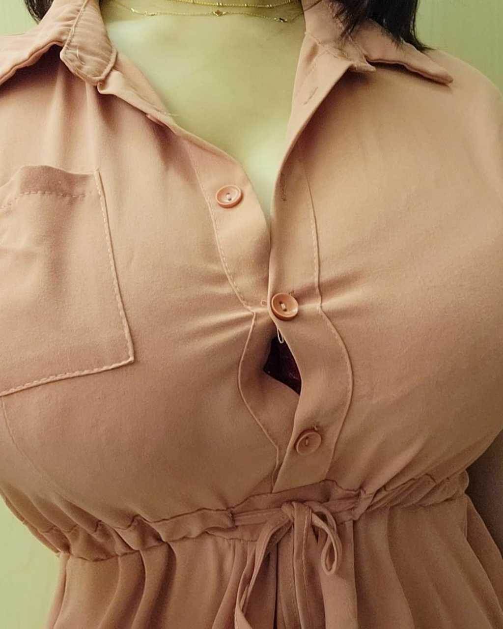 Shirt without clamps 