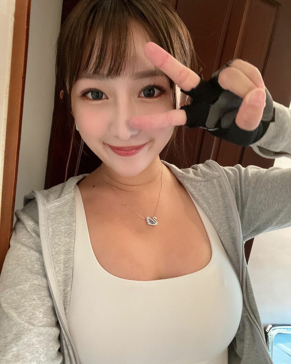The fitness room's waterliest landscape, for the goddess to rush to the gym to report to Joan Qi.-第1章-图片7